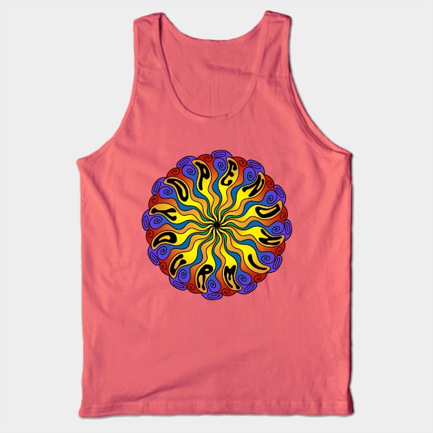 Open Your Mind Tank Top by Slightly Unhinged